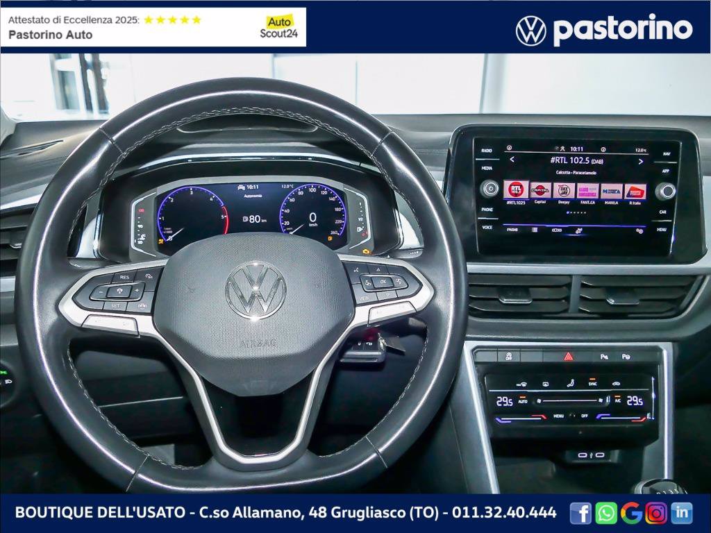 VOLKSWAGEN T-ROC 2.0 TDI LIFE 115CV