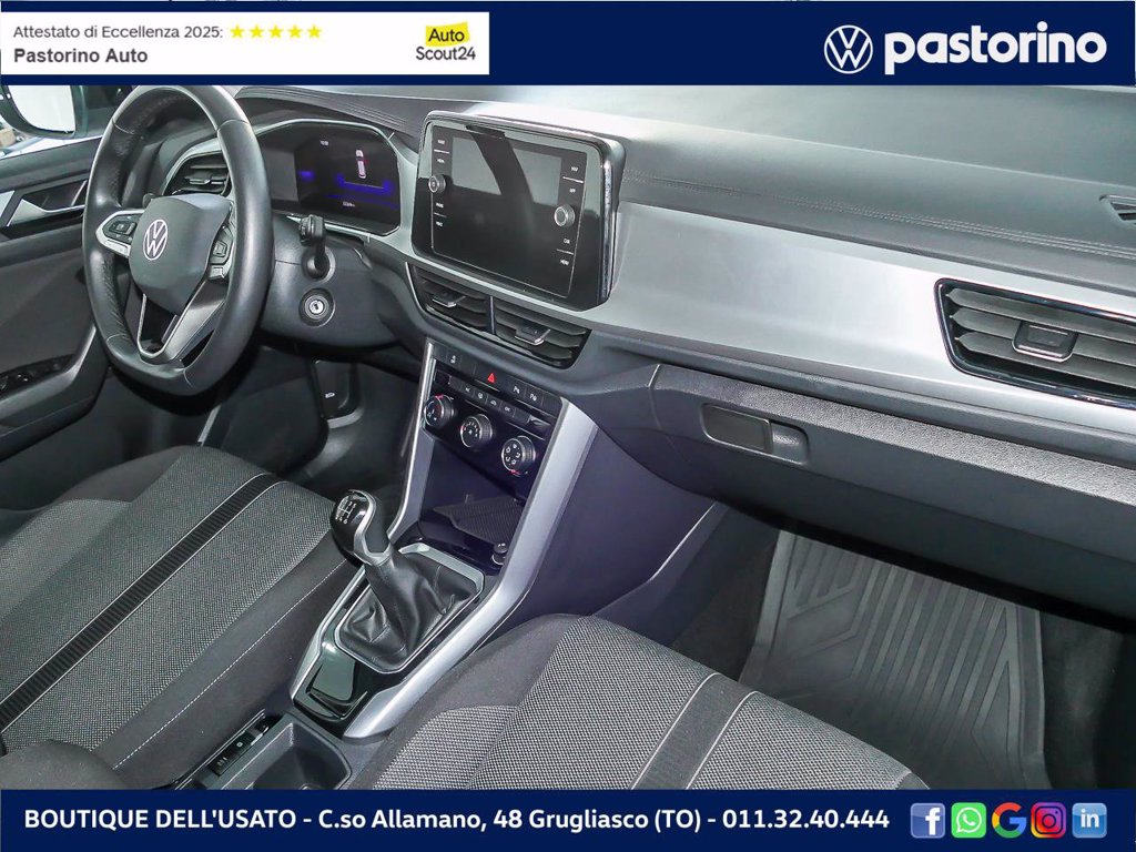 VOLKSWAGEN T-ROC 1.0 TSI LIFE 110CV