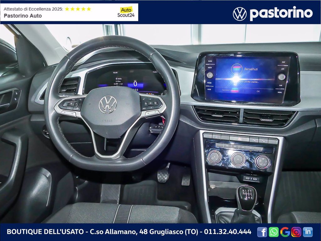 VOLKSWAGEN T-ROC 1.0 TSI LIFE 110CV