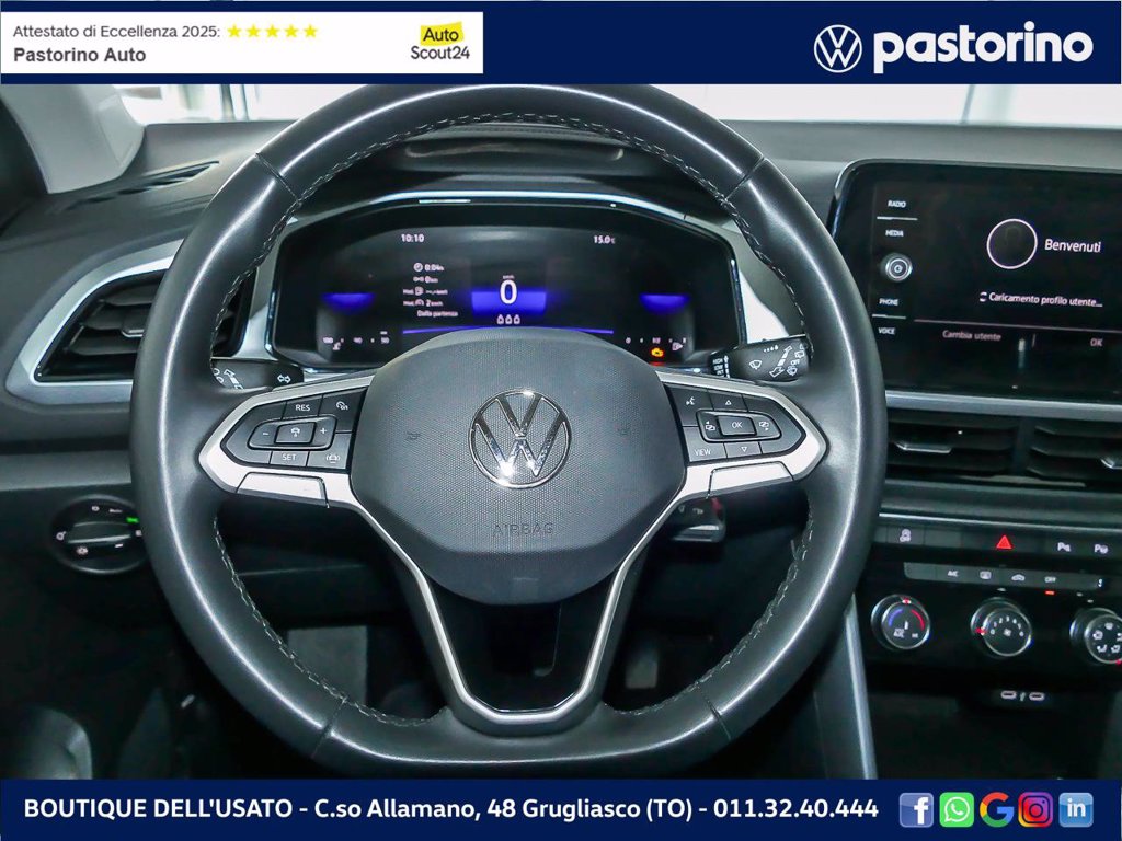 VOLKSWAGEN T-ROC 1.0 TSI LIFE 110CV