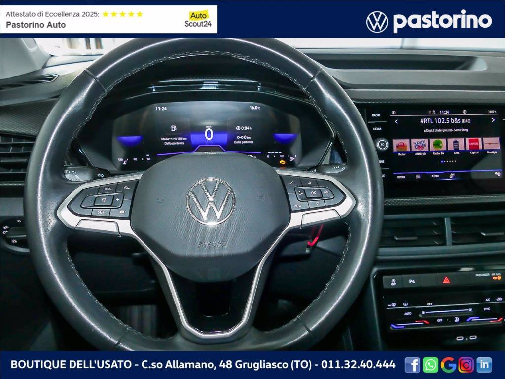 VOLKSWAGEN T-CROSS 1.0 STYLE TSI 110CV