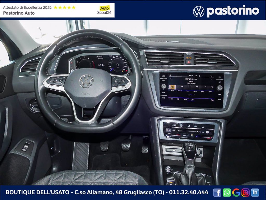 VOLKSWAGEN TIGUAN 1.5 LIFE 150CV