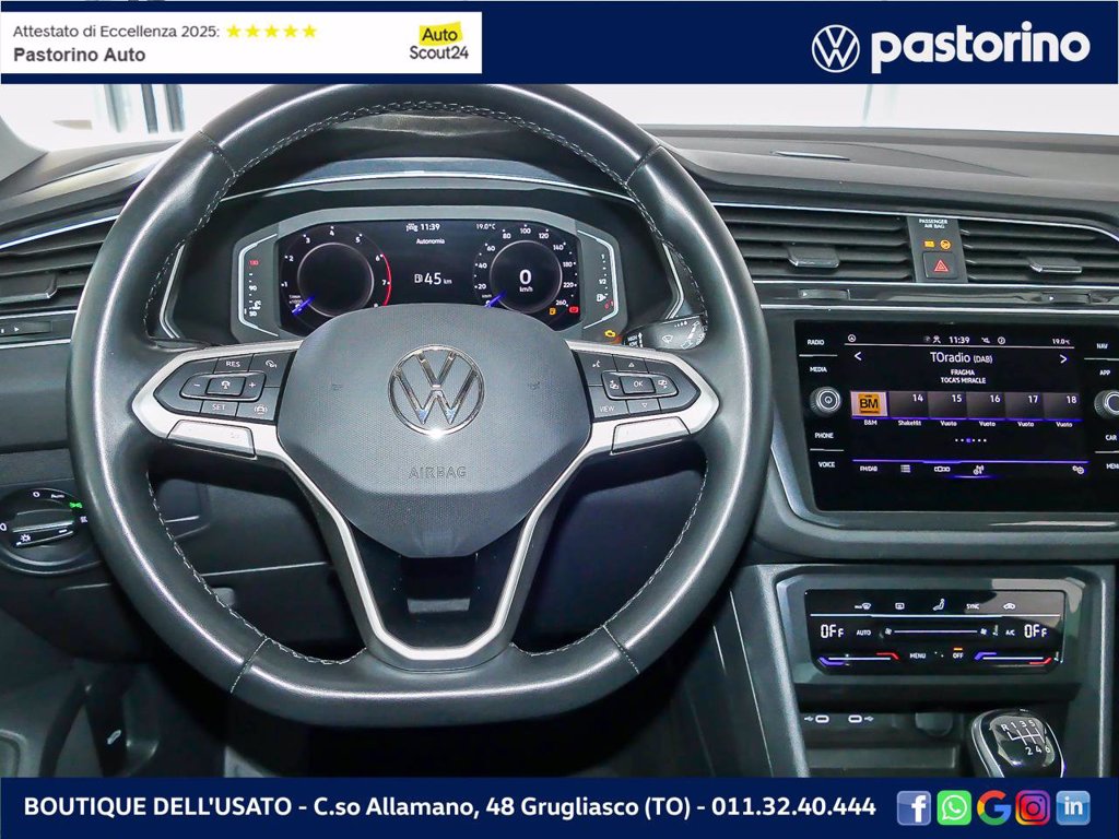 VOLKSWAGEN TIGUAN 1.5 LIFE 150CV