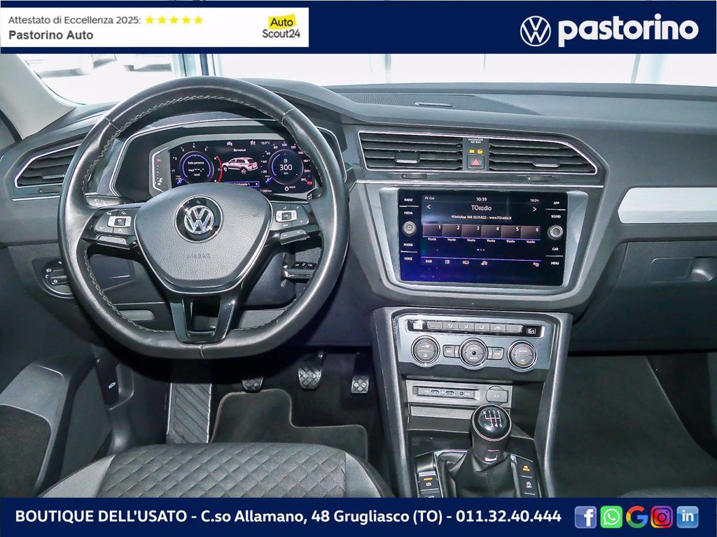 VOLKSWAGEN TIGUAN 1.5 TSI SPORT B&M 130CV
