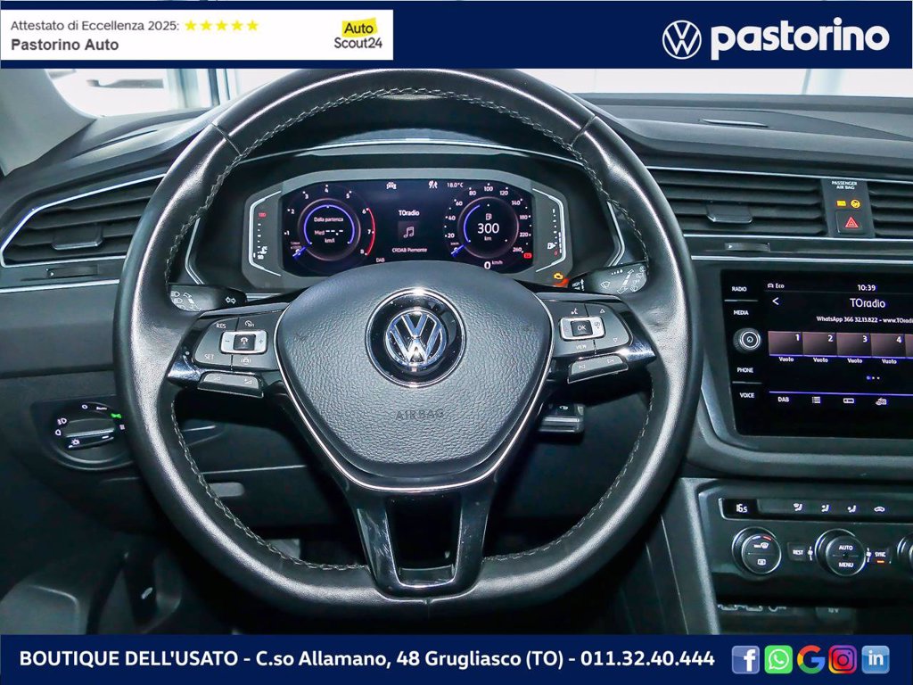 VOLKSWAGEN TIGUAN 1.5 TSI SPORT B&M 130CV