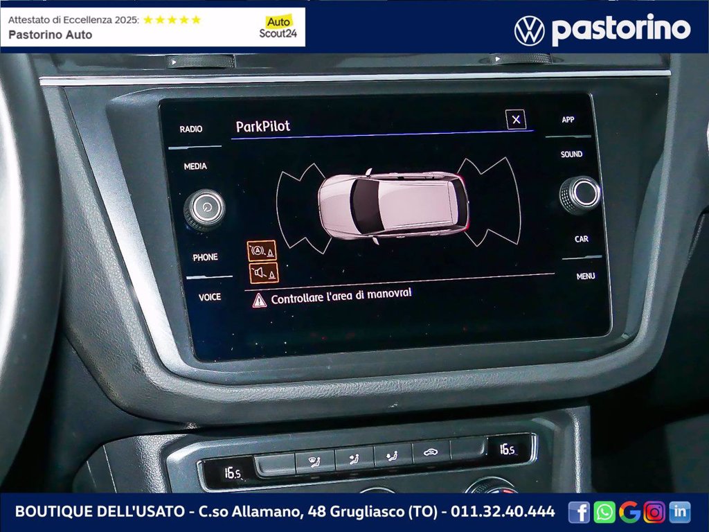 VOLKSWAGEN TIGUAN 1.5 TSI SPORT B&M 130CV