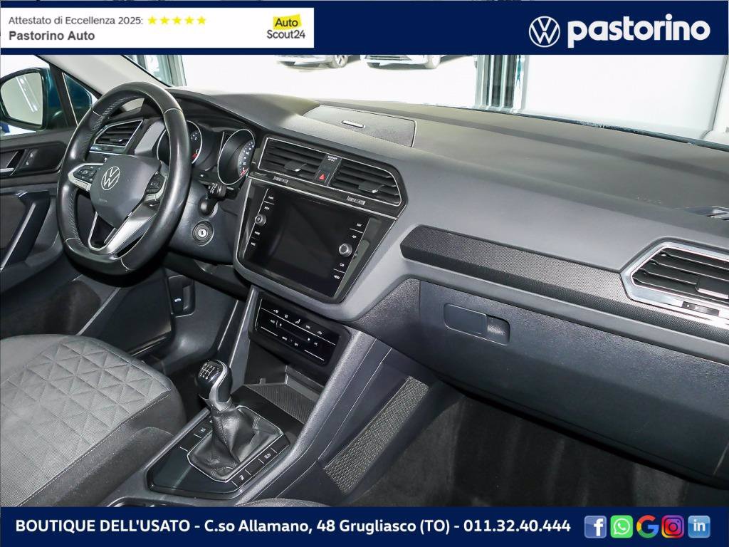 VOLKSWAGEN TIGUAN 2.0 LIFE TDI SCR 122CV