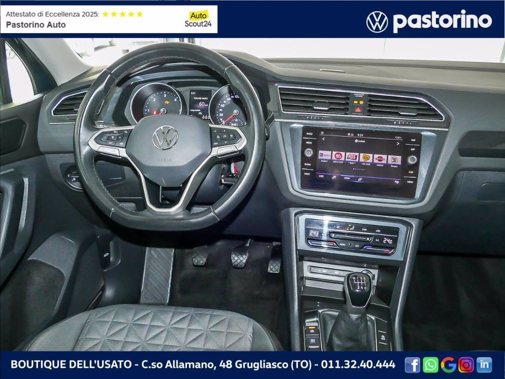 VOLKSWAGEN TIGUAN 2.0 LIFE TDI SCR 122CV