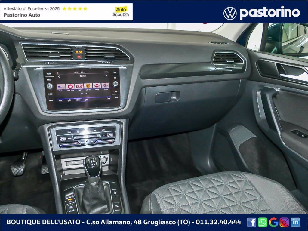 VOLKSWAGEN TIGUAN 2.0 LIFE TDI SCR 122CV