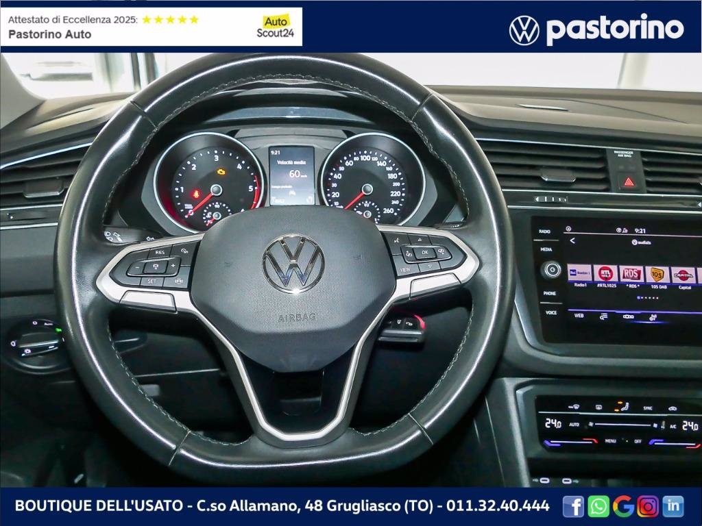VOLKSWAGEN TIGUAN 2.0 LIFE TDI SCR 122CV