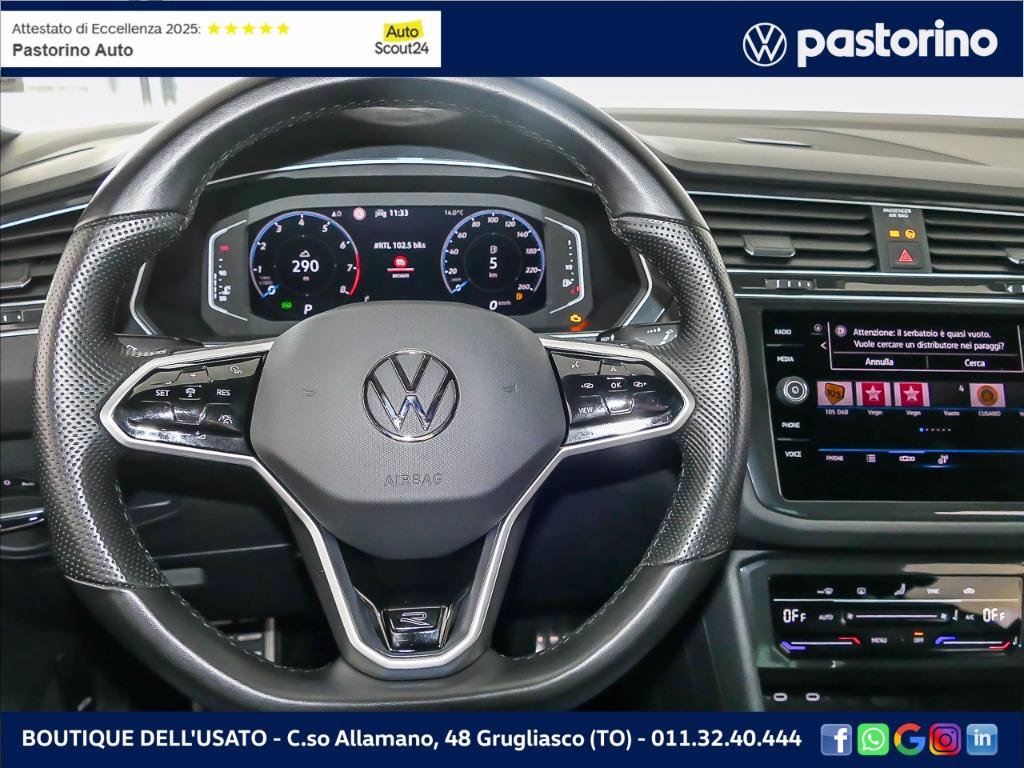 VOLKSWAGEN TIGUAN 1.5  R-LINE TSI ACT DSG 150CV