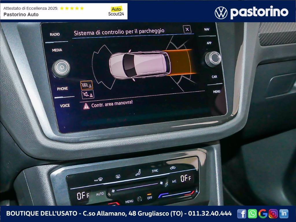 VOLKSWAGEN TIGUAN 1.5  R-LINE TSI ACT DSG 150CV