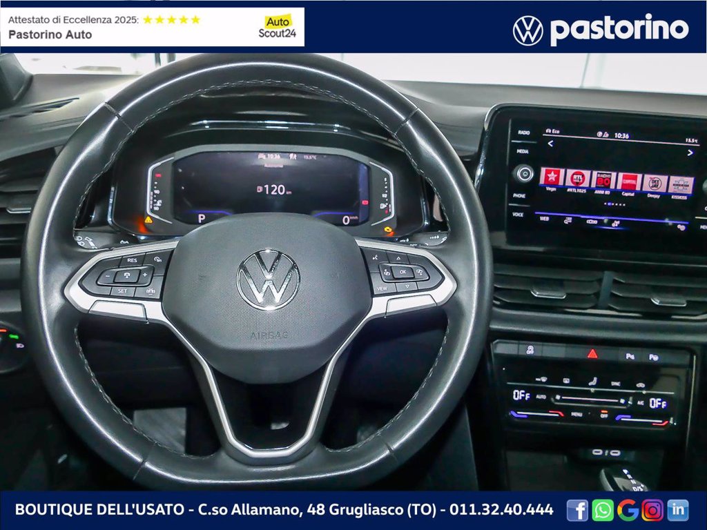 VOLKSWAGEN T-ROC 2.0 STYLE TDI DSG 4MOTION 150CV