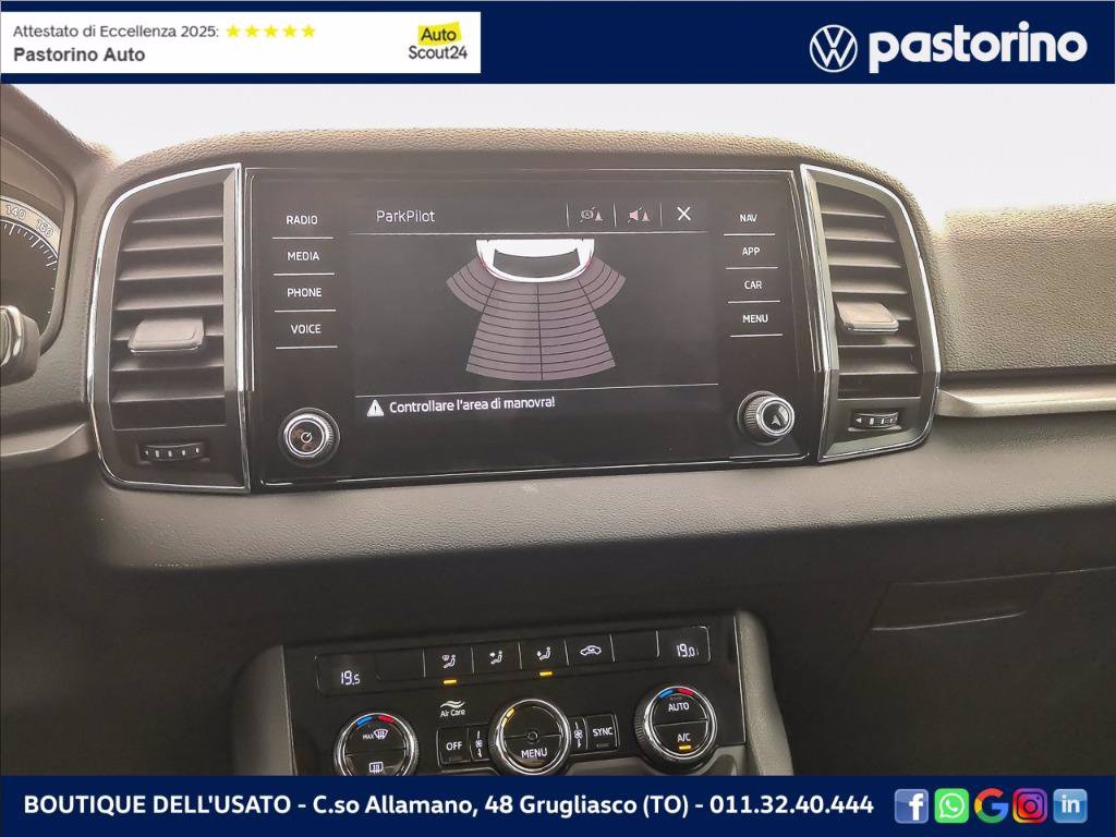 SKODA Karoq 1.0 tsi Executive 115cv