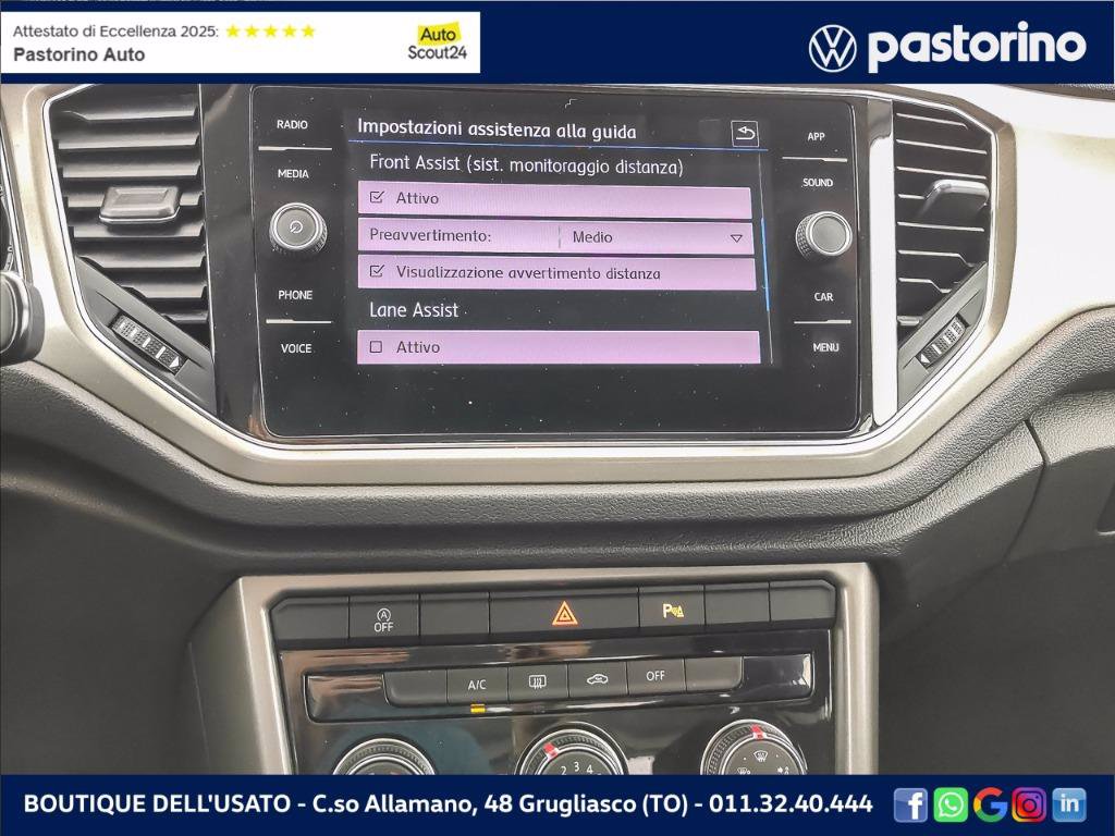 VOLKSWAGEN T-Roc 1.0 tsi Style 115cv