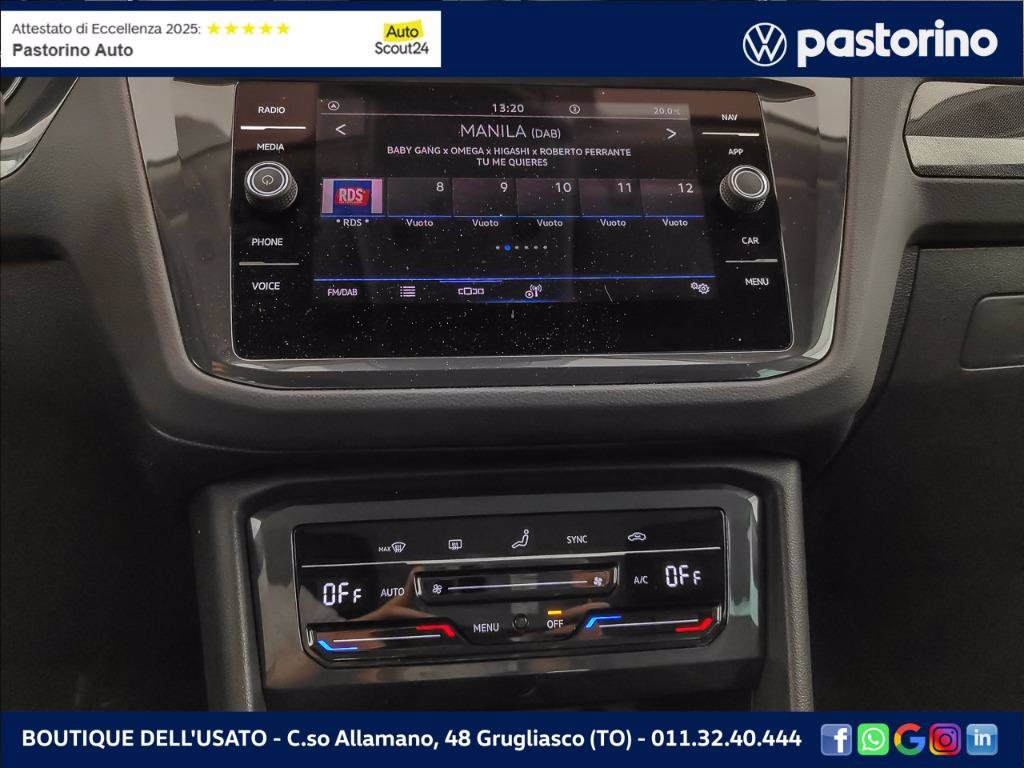 VOLKSWAGEN Tiguan 2.0 tdi Life 150cv dsg