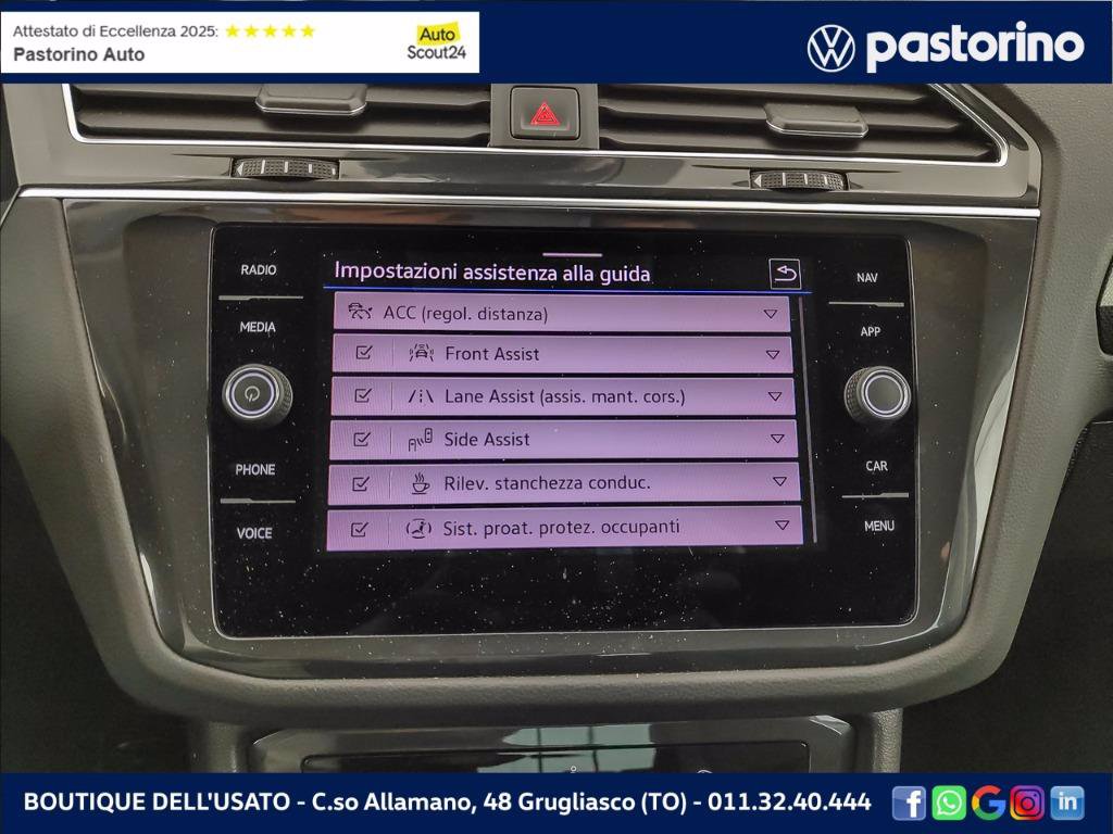 VOLKSWAGEN Tiguan 2.0 tdi Life 150cv dsg