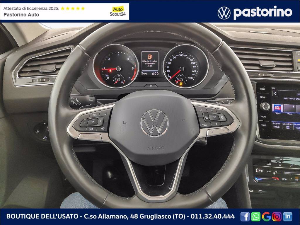 VOLKSWAGEN Tiguan 2.0 tdi Life 150cv dsg