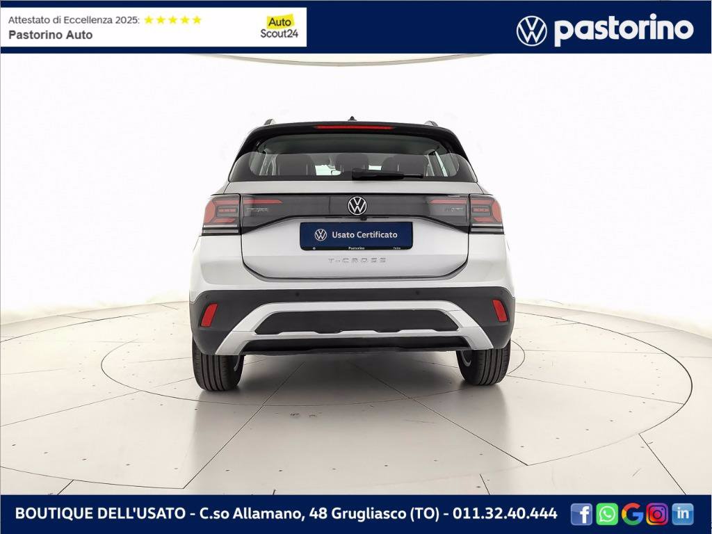 VOLKSWAGEN T-Cross 1.0 tsi Life 115cv dsg