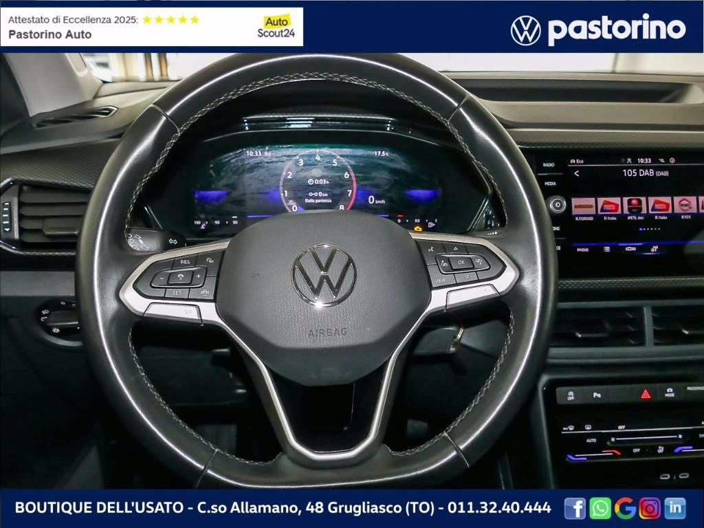 VOLKSWAGEN T-CROSS 1.0 SPORT TSI 110CV