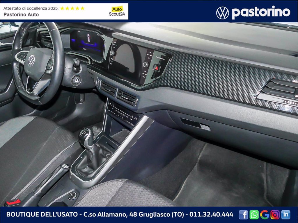 VOLKSWAGEN POLO 1.0 LIFE TSI 95CV