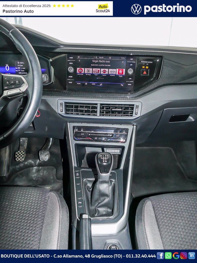 VOLKSWAGEN POLO 1.0 LIFE TSI 95CV