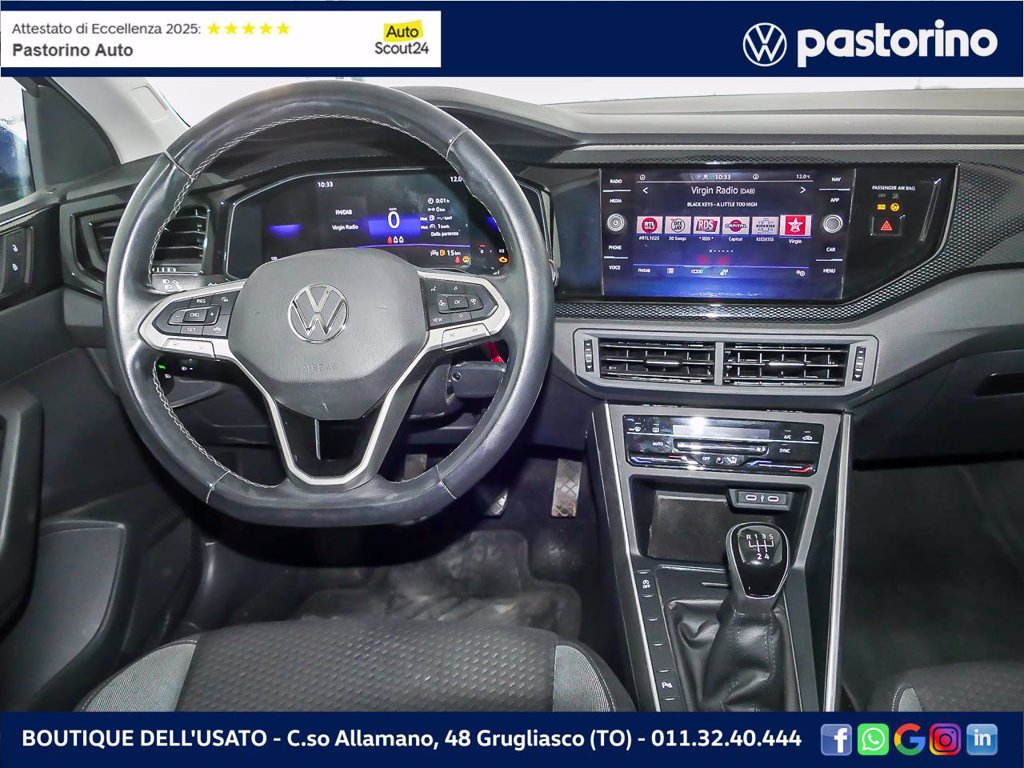 VOLKSWAGEN POLO 1.0 LIFE TSI 95CV