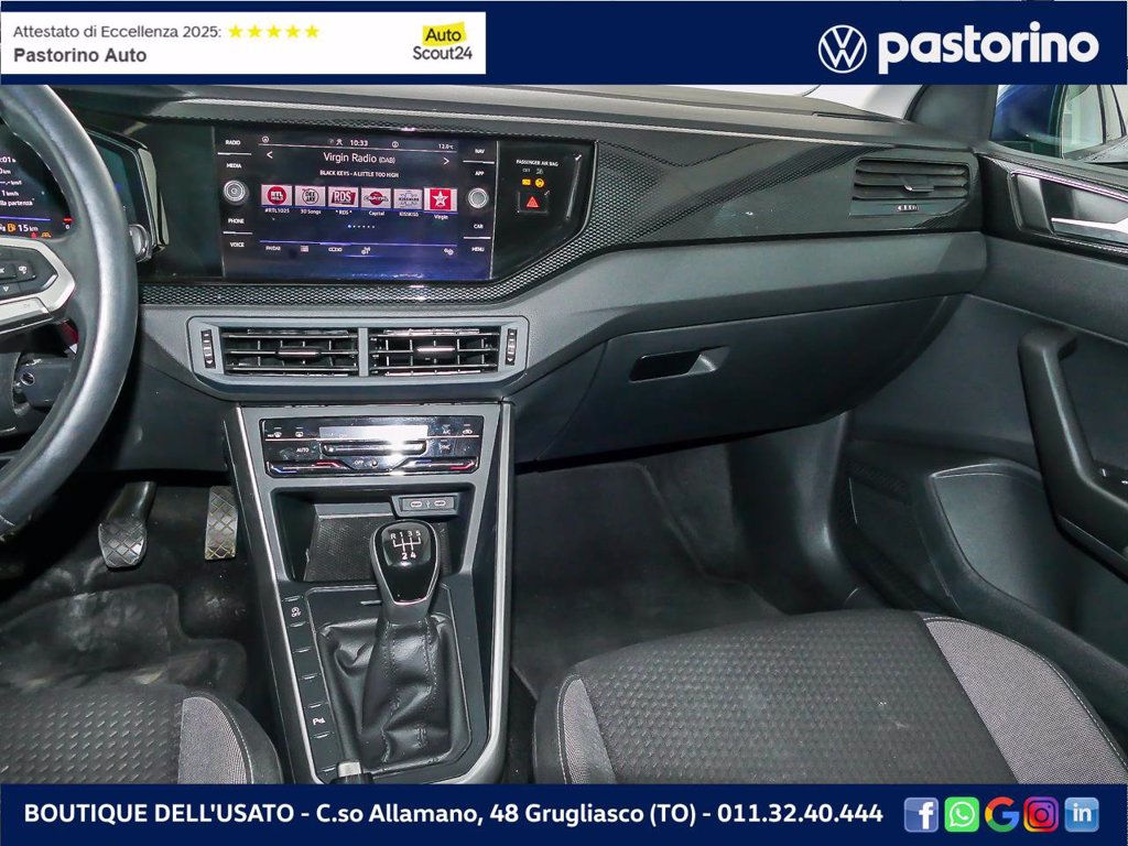 VOLKSWAGEN POLO 1.0 LIFE TSI 95CV