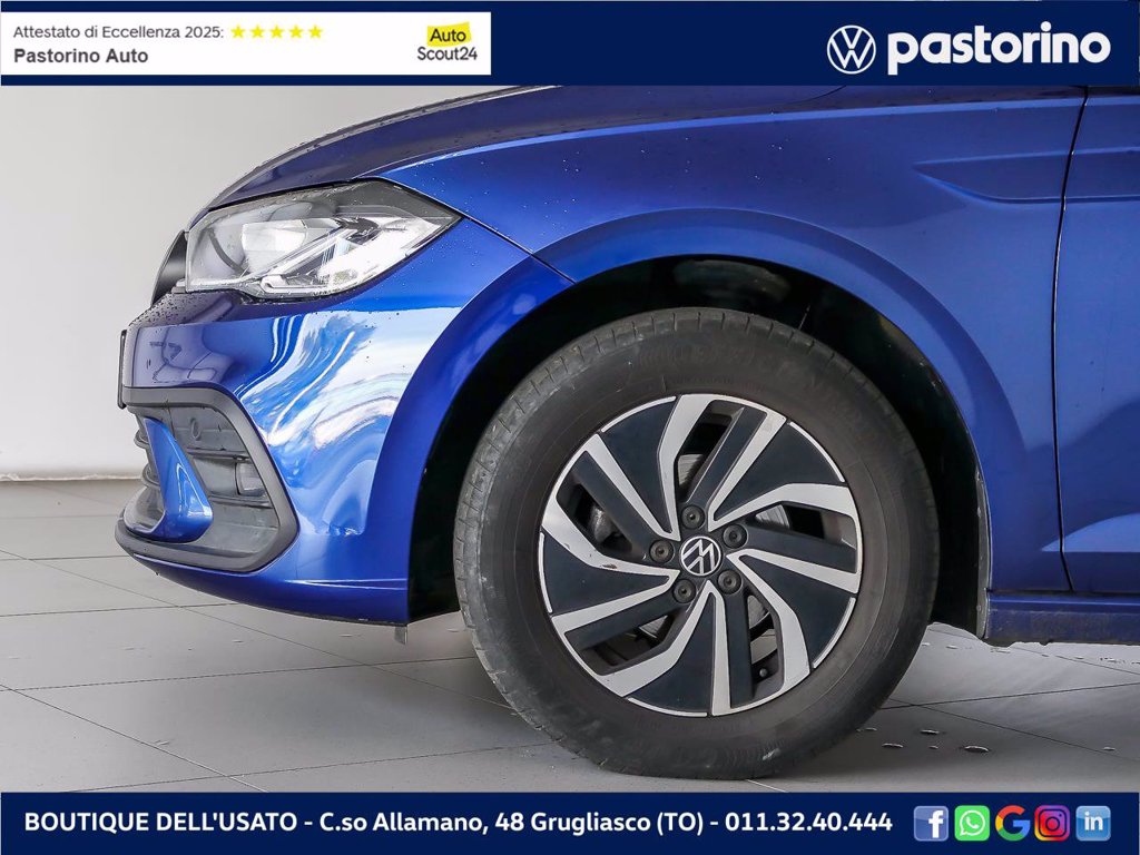 VOLKSWAGEN POLO 1.0 LIFE TSI 95CV
