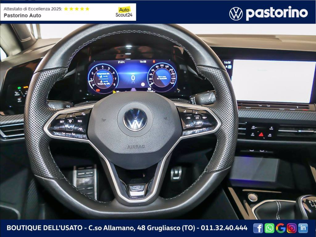 VOLKSWAGEN GOLF 8 1.5 R-LINE TSI EVO ACT 150CV