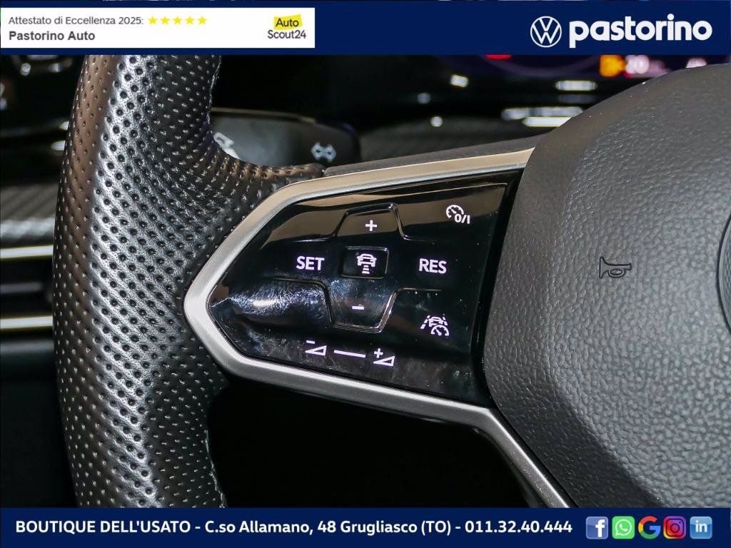 VOLKSWAGEN GOLF 8 1.5 R-LINE TSI EVO ACT 150CV