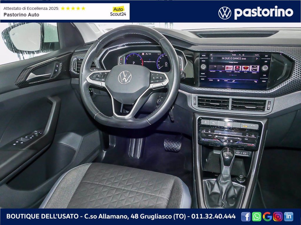 VOLKSWAGEN T-CROSS 1.0 TSI ADVANCED 110CV DSG