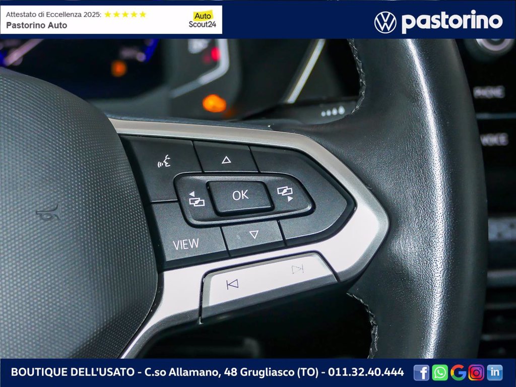 VOLKSWAGEN T-CROSS 1.0 TSI ADVANCED 110CV DSG