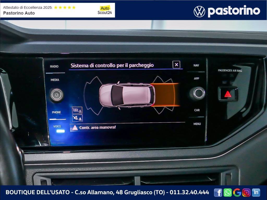 VOLKSWAGEN POLO 1.0 TSI R-LINE DSG 95CV