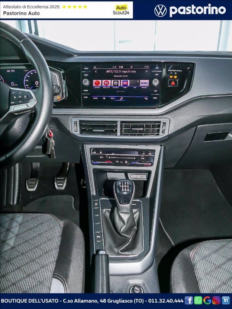 VOLKSWAGEN TAIGO 1.0 R-LINE TSI 110CV - TETTO APRIBILE