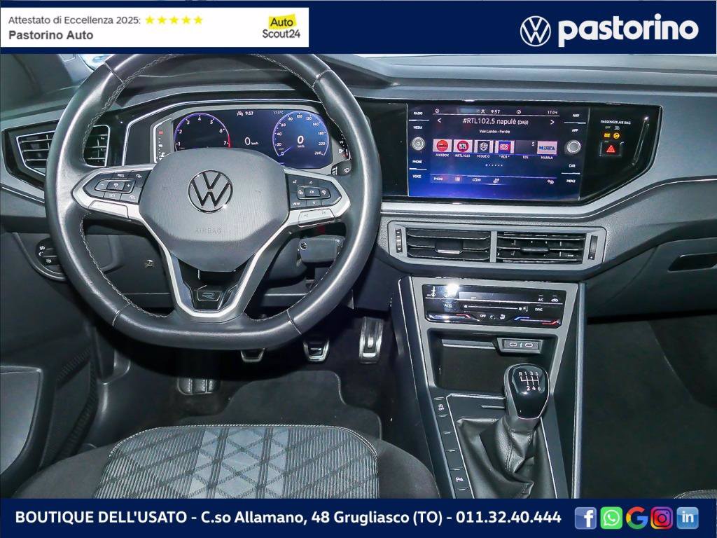 VOLKSWAGEN TAIGO 1.0 R-LINE TSI 110CV - TETTO APRIBILE