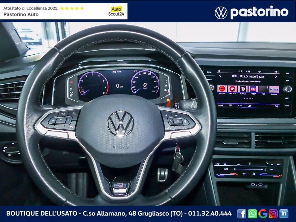 VOLKSWAGEN TAIGO 1.0 R-LINE TSI 110CV - TETTO APRIBILE