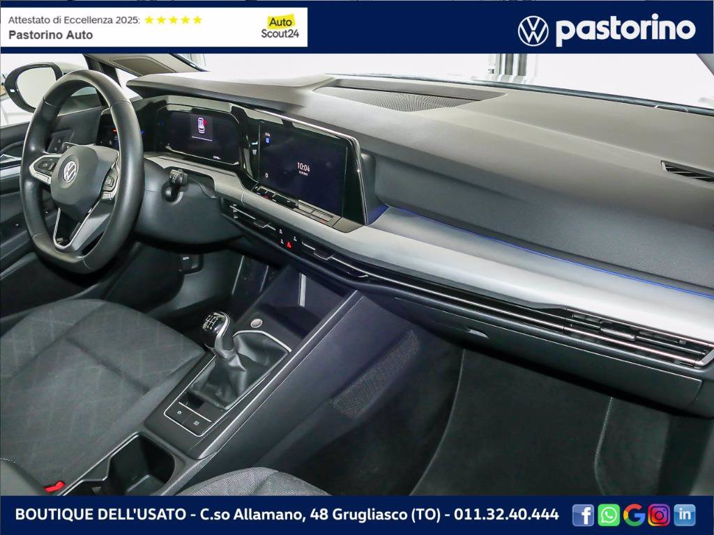 VOLKSWAGEN GOLF 8 1.5  LIFE TSI EVO ACT 130CV