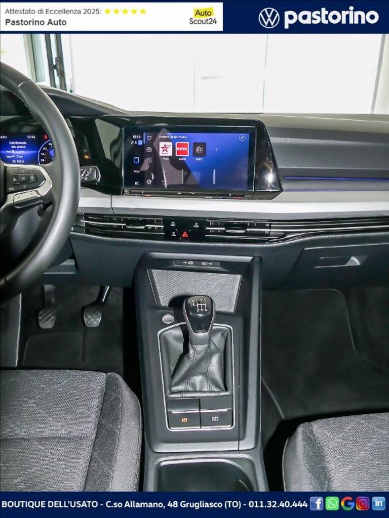 VOLKSWAGEN GOLF 8 1.5  LIFE TSI EVO ACT 130CV