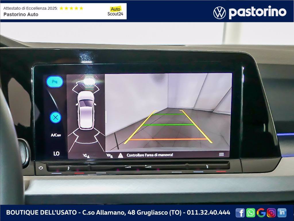 VOLKSWAGEN GOLF 8 1.5  LIFE TSI EVO ACT 130CV