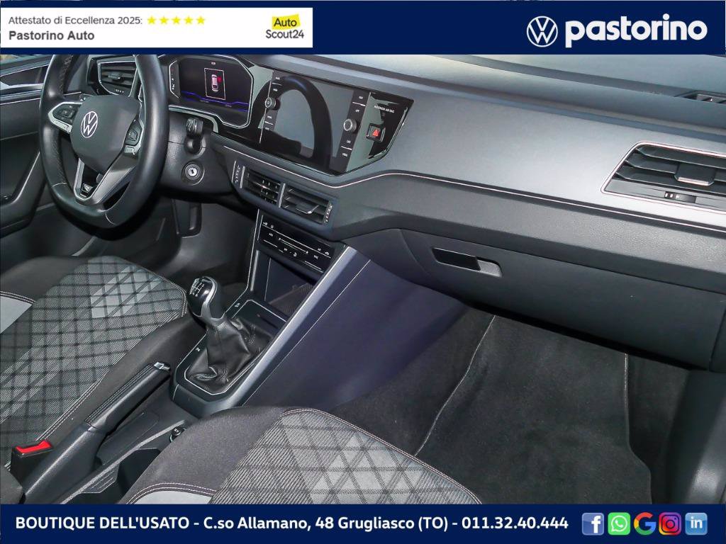 VOLKSWAGEN TAIGO 1.0 R-LINE TSI 110CV - TETTO APRIBILE