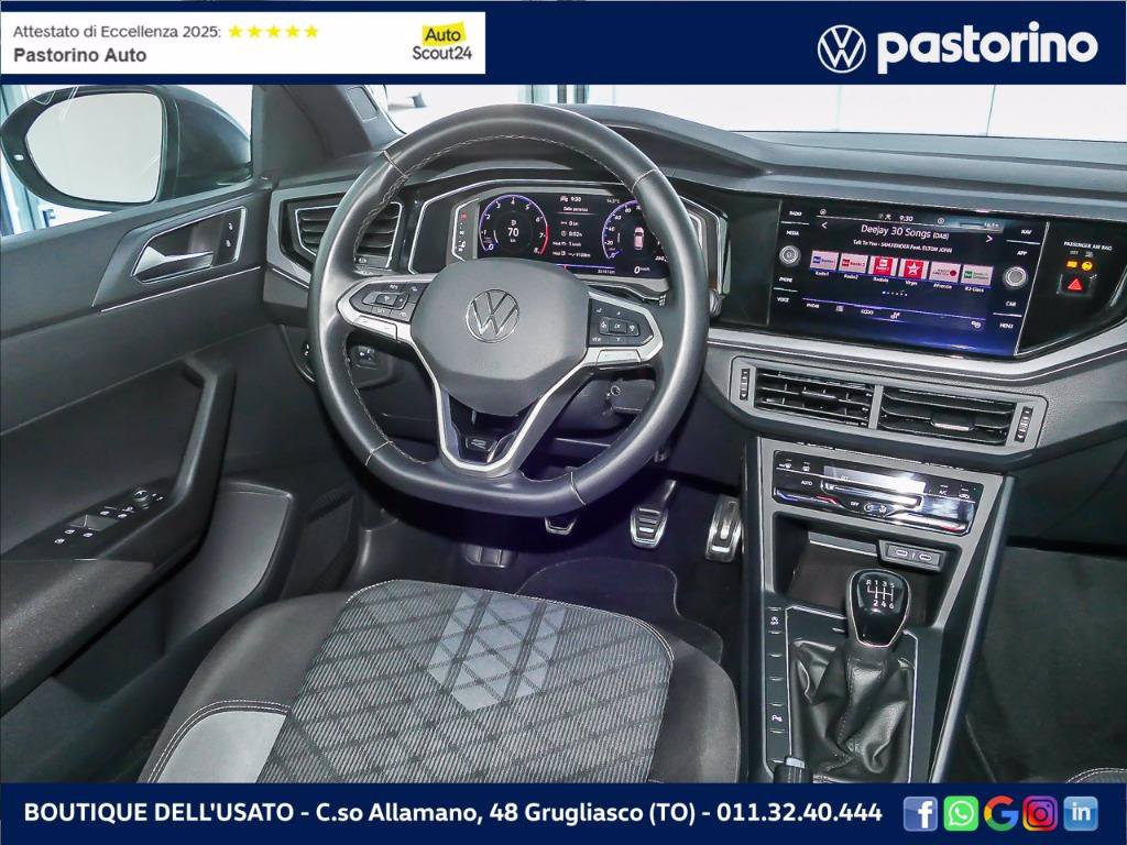 VOLKSWAGEN TAIGO 1.0 R-LINE TSI 110CV - TETTO APRIBILE