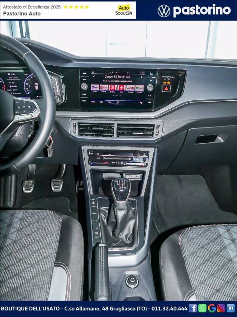 VOLKSWAGEN TAIGO 1.0 R-LINE TSI 110CV - TETTO APRIBILE