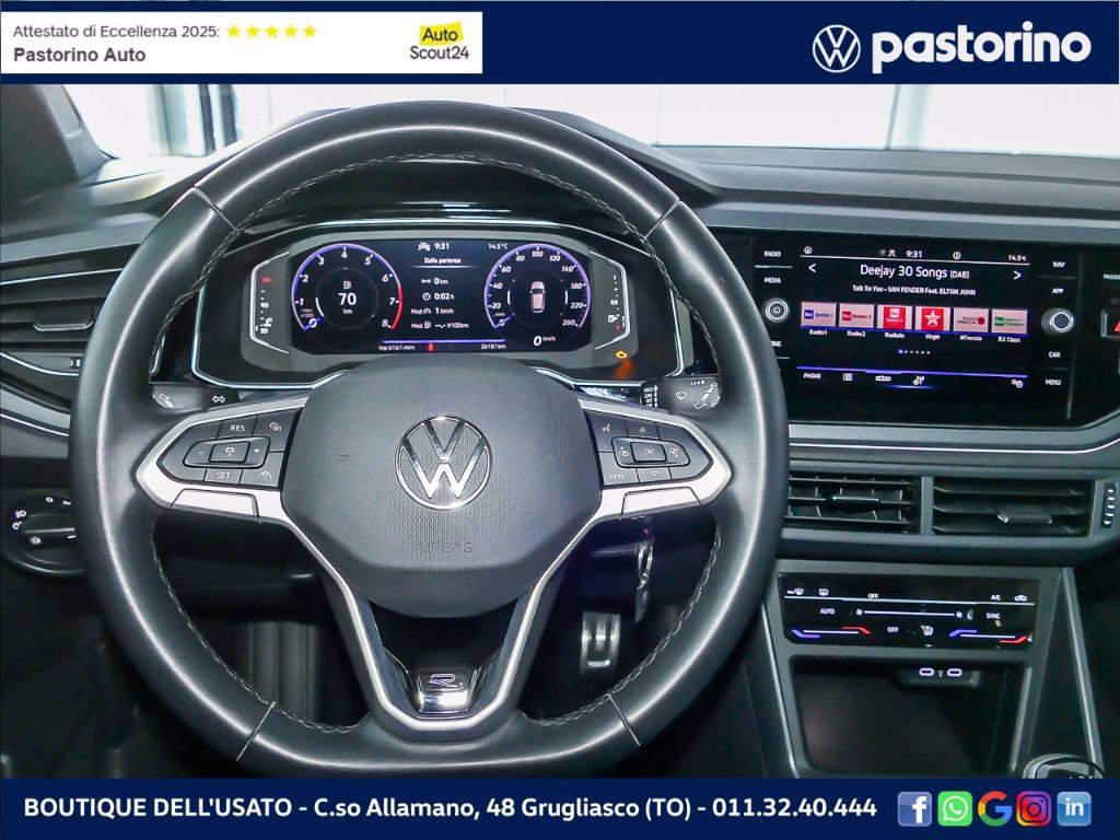 VOLKSWAGEN TAIGO 1.0 R-LINE TSI 110CV - TETTO APRIBILE