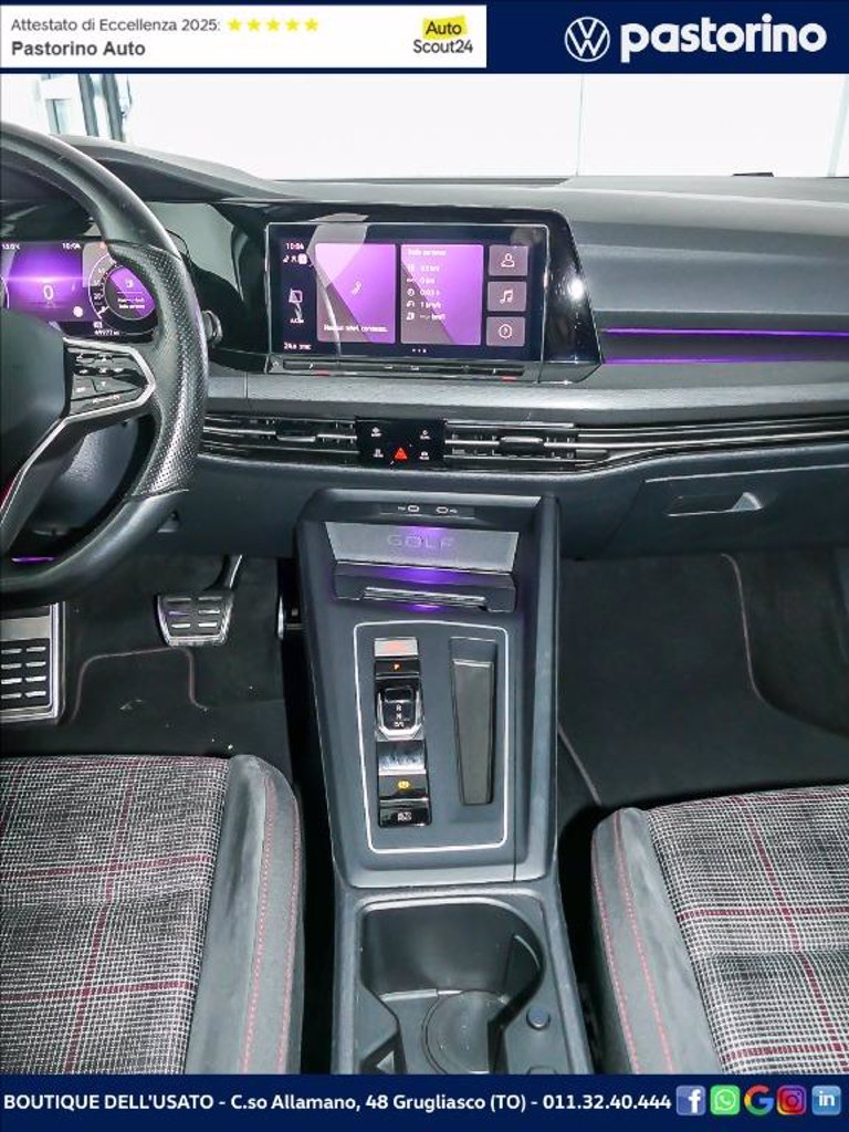 VOLKSWAGEN GOLF 8 2.0 TSI GTI DSG 245CV