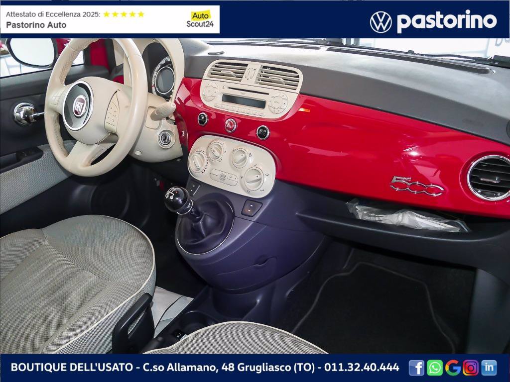 FIAT 500  1.2  LOUNGE 69CV