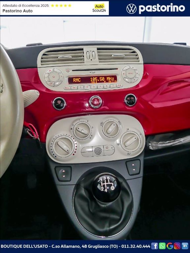 FIAT 500  1.2  LOUNGE 69CV