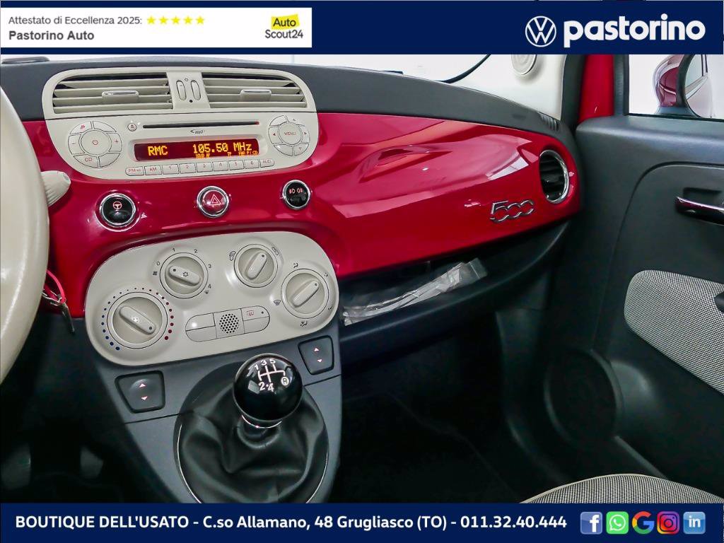 FIAT 500  1.2  LOUNGE 69CV