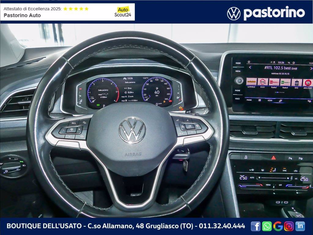 VOLKSWAGEN T-ROC 2.0  STYLE  TDI DSG 150CV