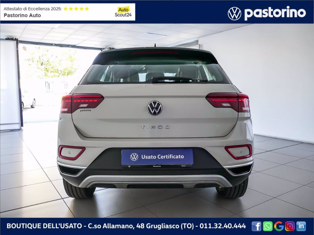VOLKSWAGEN T-ROC 2.0  STYLE  TDI DSG 150CV